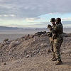 7ID and I Corps commanders survey the battle during Rotation 22-03 